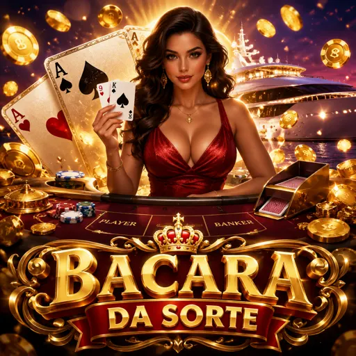 Mesa de bacará ao vivo com fichas e cartas sobre o feltro