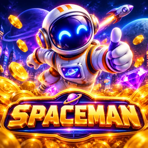 Cashout parcial do Spaceman sendo acionado no multiplicador 2,10x